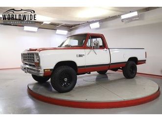 1984 dodge d/w truck 4x4 regular cab w-250