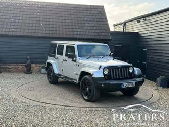 2008 jeep wrangler 2.8 crd sahara unlimited suv 4dr diesel manual 4wd euro 4 (174 bhp) convertibl...