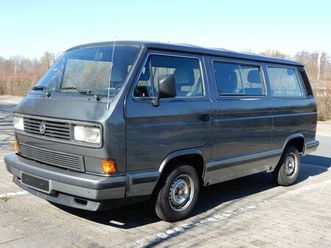 volkswagen vw t3 bus caravelle carat grau, 6 sitze, s...