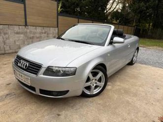 ② ◊audi a4 cabrio◊2,0 essence◊cuir chauffant + airco? — audi — 2ememain