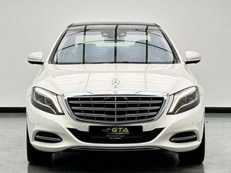 mercedes-benz s 600 maybach 6.0l 2016 mercedes-maybach s600, full service history, excellent condition, gcc