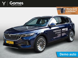 voyah free flagship | panoramadak | dynaudio hi-fi | 360° camera | luchtvering | adaptieve cruise control | dodehoekassistent | apple carplay | android auto | e