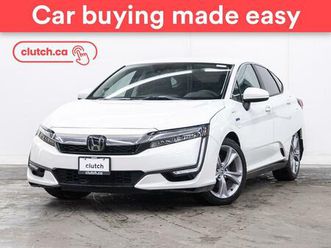 used 2021 honda clarity plug-in w/ apple carplay & android auto, backup camera, heated front seats