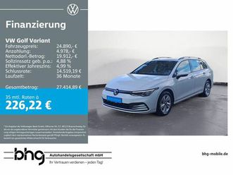 volkswagen golf variant 1.5 etsi dsg *life* #pano #ahk #key