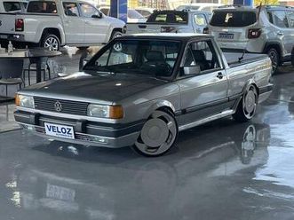 volkswagen saveiro 1.8 gl cs 8v álcool 2p manual