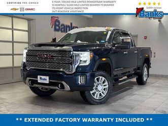 certified 2023 gmc sierra 3500 denali