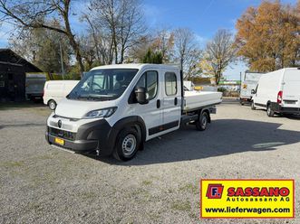 jumper 35 heavy doppelkabine l4 7 plätze heavy 3.35m brücke 3.0t anhängelast