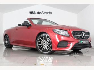 2.0 e220d amg line (premium) cabriolet g-tronic+ euro 6 (start/stop) 2dr