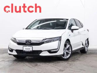 2021 honda clarity plug-in w/ apple carplay & android auto, back