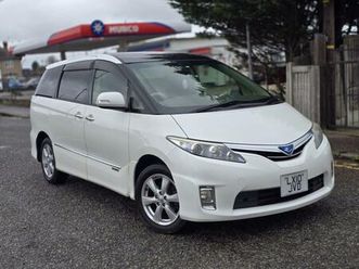 2010 toyota estima hybrid g package 2.4 2010(10) ulez free,7 seaters mpv hybrid electric automatic