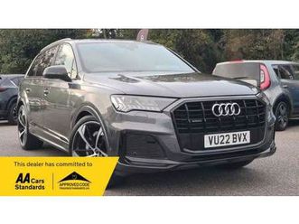 audi q7 50 tdi quattro black edition 5dr tiptronic diesel