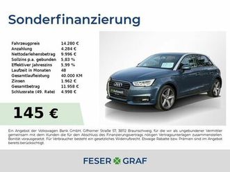 audi a1 sportback 1.4 tfsi design xenon / bose / pano