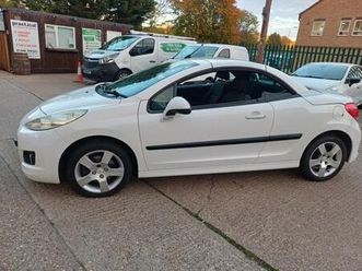 2012 peugeot 207 1.6 vti active 2dr convertible petrol manual