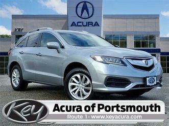 used 2018 acura rdx technology package