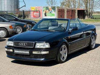 audi cabriolet 2.6 leder schalter azev alufelgen