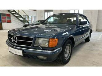 1982 mercedes-benz 500 sec sgs cabrio-umbau a vendre