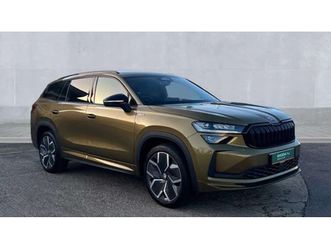 skoda kodiaq 2.0 tdi 193 sportline 4x4 5dr dsg [7 seat] suv 2025, 5506 miles, £35591 - 32965438 - exchangeandmart.co.uk