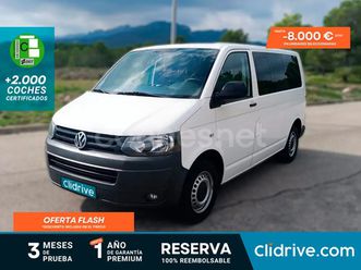 volkswagen transporter pro kombi corto tn 2.0 tdi 114 bmt 2.8t