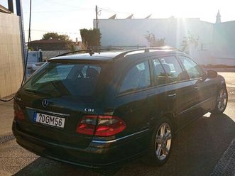 mercedes-benz e 220 avantgard negociável setembro/07