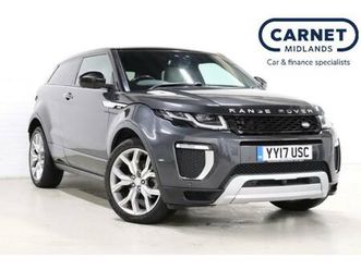 2017 land rover range rover evoque td4 autobiography coupe diesel automatic