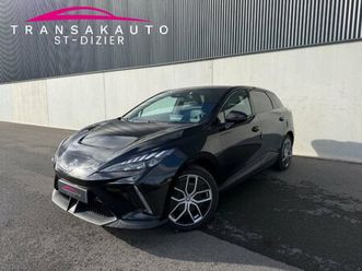 mg mg4 ev 64kwh - 150 kw 2wd luxury - attelage / caméra 360 / carplay -