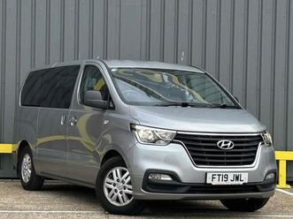 2019 hyundai iload 2.5 crdi se nav mpv 5dr diesel manual euro 6 (136 ps) mpv diesel manual