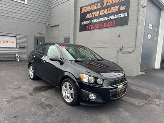 2015 chevrolet sonic ltz