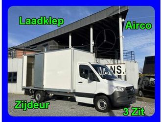 mercedes sprinter 315 32.230€ +btw / laadklep + zijdeur / 3 zits