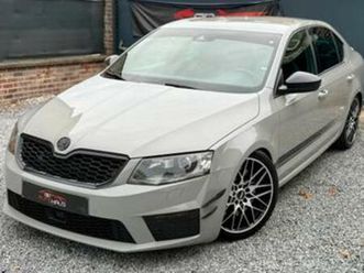 ② skoda octavia rs •2.0tfsi •2016 •automatique — skoda — 2ememain