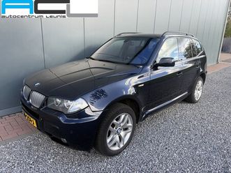 bmw x3 - 3.0si high executive m-sportpakket panoramadak
