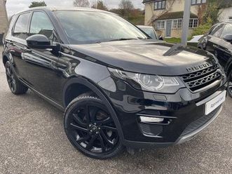 2017 land rover discovery sport 2.0td4 hse black (180ps) station wagon