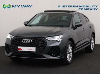 audi q3 sportback s-line 35 tfsi 150 pk s-tronic / open dak / trekhaak / acc / camera / apple carplay