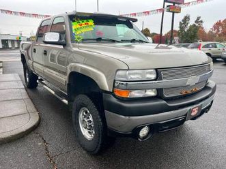 low mile 2001 chevrolet silverado 2500hd lt 4wd leather 8.1l allison