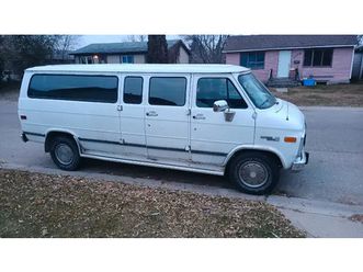 gmc cargo van 1995 3500 rally wagon stx