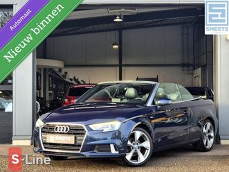 audi a3 cabriolet - 1.5 tfsi sport s line edition automaat |top