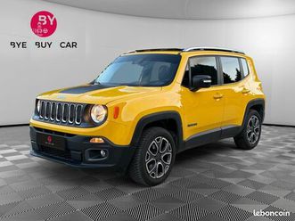 jeep renegade 2.0 multijet - 140 ch 4x4 active drive limited - garantie 12 mois