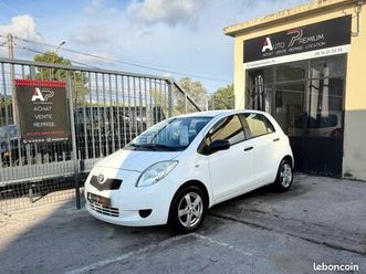 toyota yaris 1.0 vvt-i 69cv / première main / faible kilométrage / kit distribution à chaîne