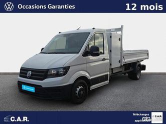 volkswagen crafter chassis cabine csc benne coffre gruau prop (rj) 50 l4 2.0 tdi 163ch business
