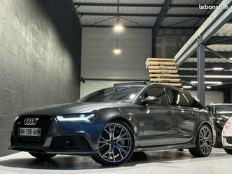 audi rs6 performance 4.0 tfsi 605ch quattro tiptronic – pack carbone – véhicule français ??