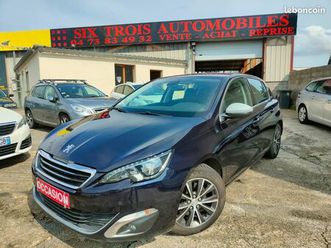 peugeot 308 1.6 thp 155ch feline sieges cuir/clim/camera de recul/