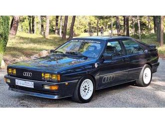 1981 audi quattro bleu manuel, 5 vitesses conduite à gauc...