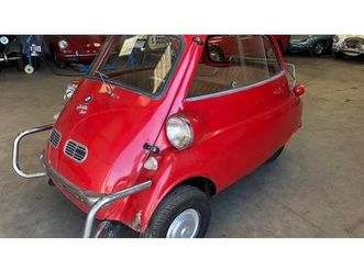 1958 bmw isetta rouge manuel, 4 vitesses conduite à gauch...