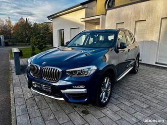 bmw x3 g01 xdrive30d 265ch bva8 xline 1er main 123700kms suivi bmw