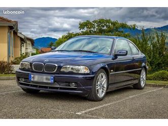 bmw 330ci e46 3.0i 231 ch – toit ouvrant – cuir beige – régulateur de vitesse - climatisation - parfaite combinaison sport & élégance