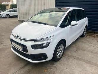 citroen grand c4 picasso spacetourer 1.6 hdi 120 ch bv6 live 7 places 01/2017 '38 000km'