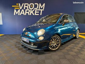 abarth 500 c 595 turismo 1.4 160 - cabrio d'italia edition limitee 58/150 - siege carbone