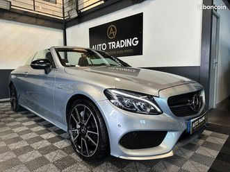 mercedes classe c coupe c43 cabriolet 4matic mercedes-amg 9g-tronic - sieges sport amg perf - led - ceinture rouge - 32000 k