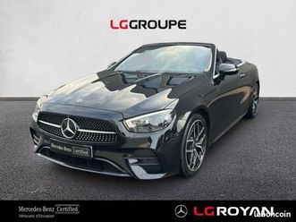 mercedes-benz classe e cabriolet 220 d 194ch amg line 9g-tronic