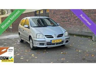 nissan almera tino - 1.8 tekna aut airco/trekh/hoge instap/apk