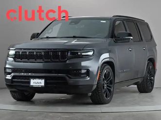 2023 jeep grand wagoneer series ii obsidian 4x4 w/ apple carplay